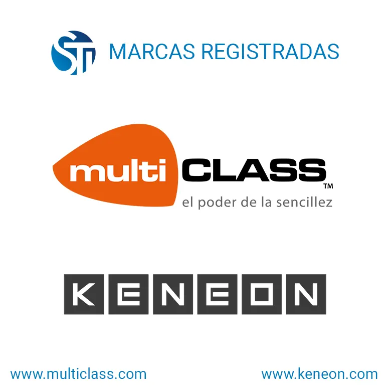 STI - nuestras marcas - multiCLASS y Keneon