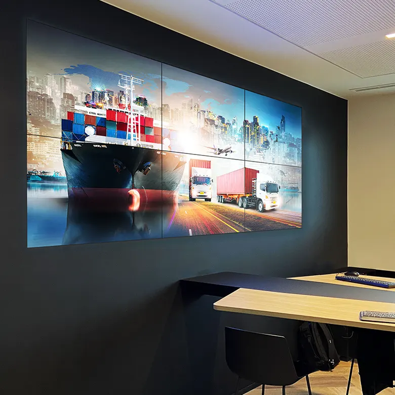 Proyecto TSB - videowall en sala de reuniones